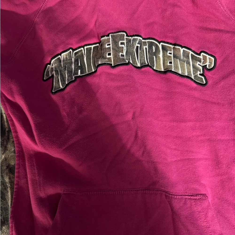 Pink Graphic Hoodie